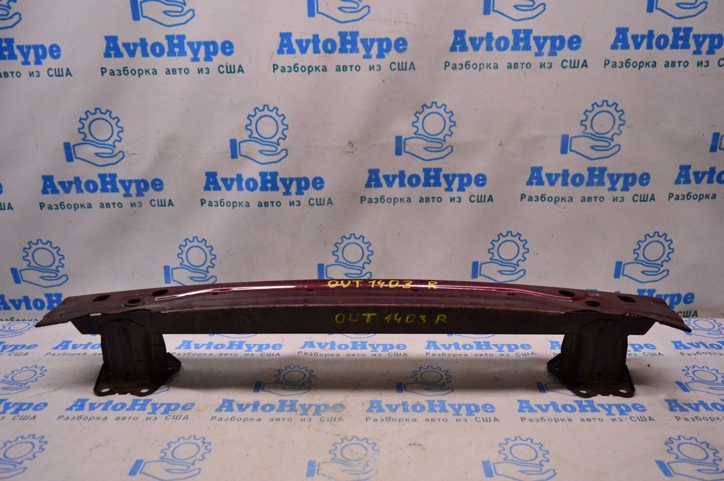 Усилитель заднего бампера Subaru Outback 15-19 (03) бордовый
