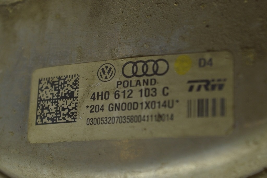 Вакуумный усилитель Audi A8 D4 10-17 — фото 4