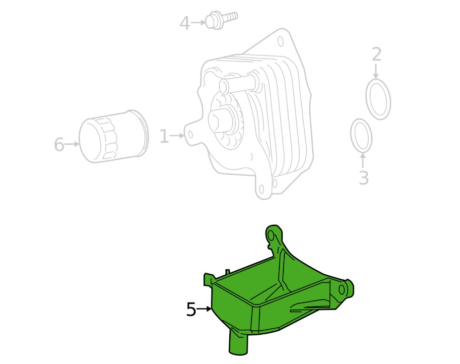 Ванночка под слив масла Toyota Tundra 22- (01) 15674f4010 — фото 4