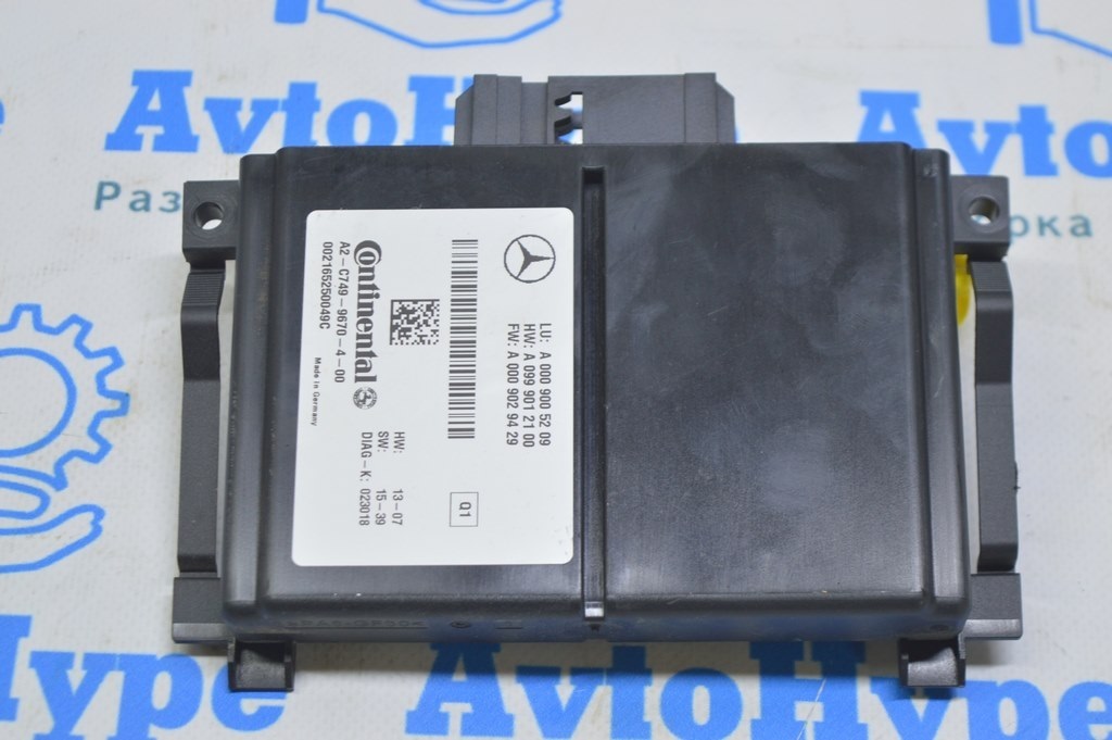 Video And Radar Sensor Control Module Mercedes GLE-class C292 12-19 (01) — фото 2