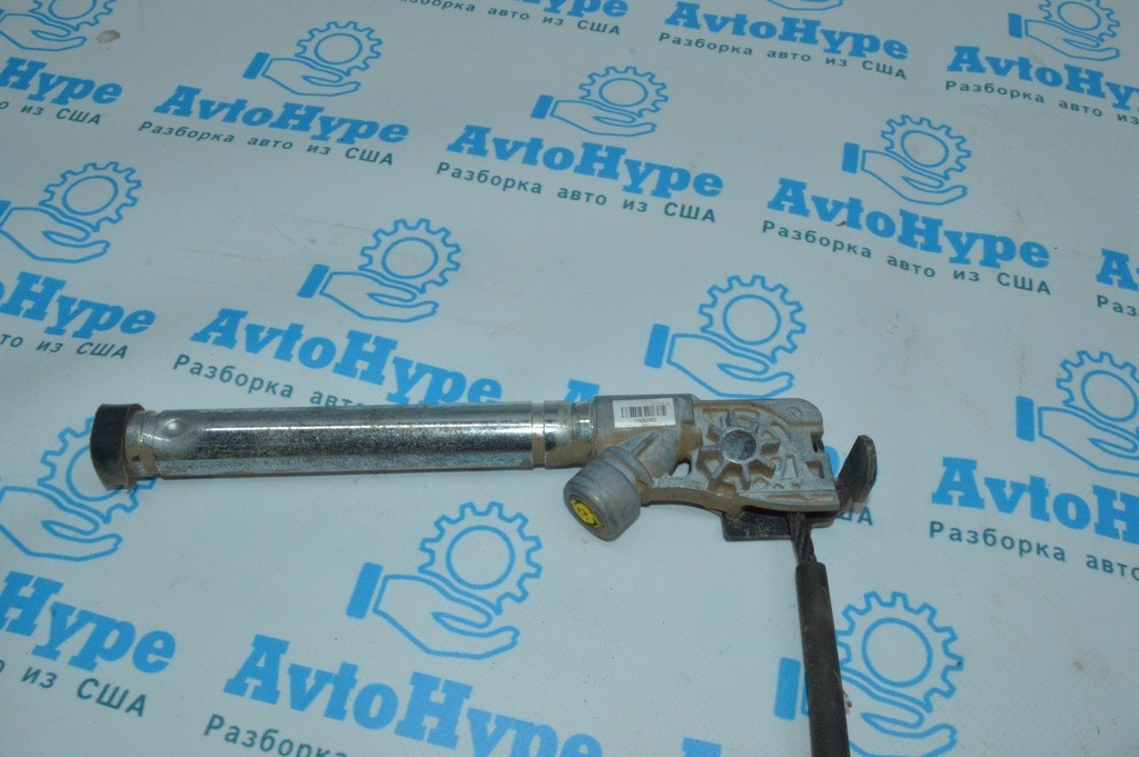 Водительский ремень безопасности Ford Focus mk3 11-18 черн (07) топляк — фото 2