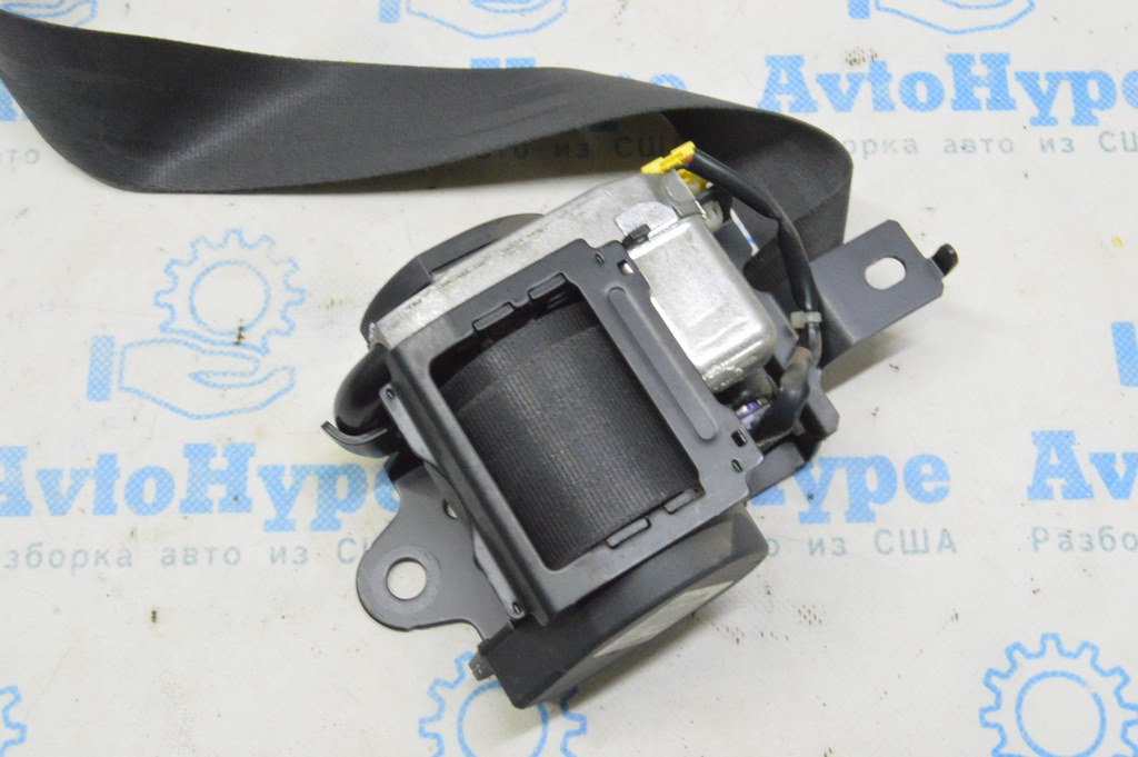 Водительский ремень безопасности Honda CRV 07-09 черн (01) клинит — фото 4