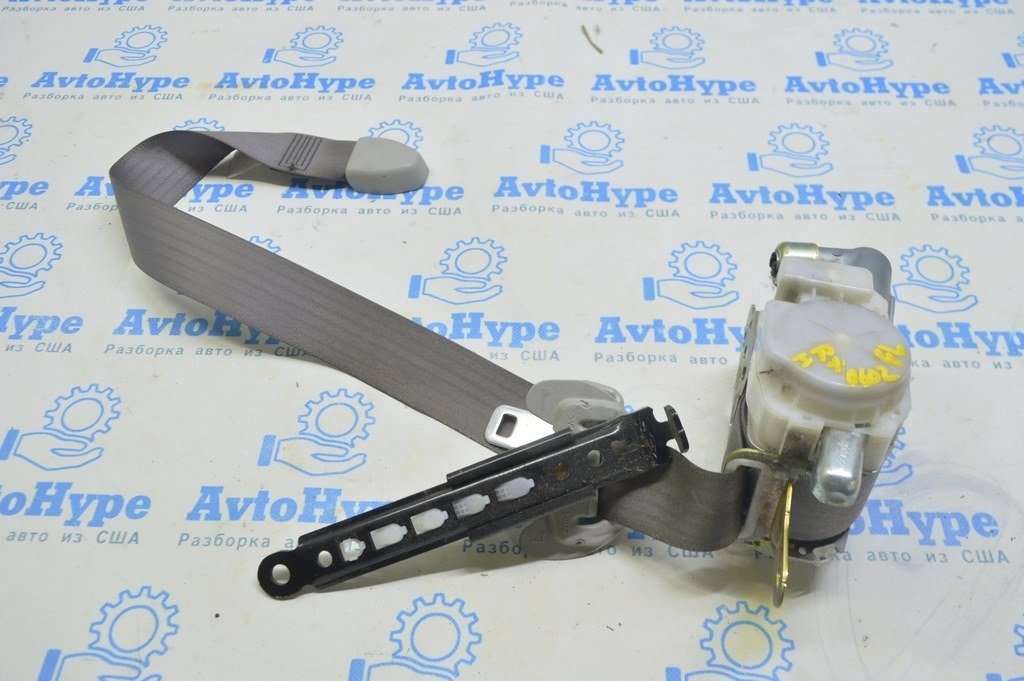 Водительский ремень безопасности Lexus RX300 RX330 RX350 RX400h 04-09 серый