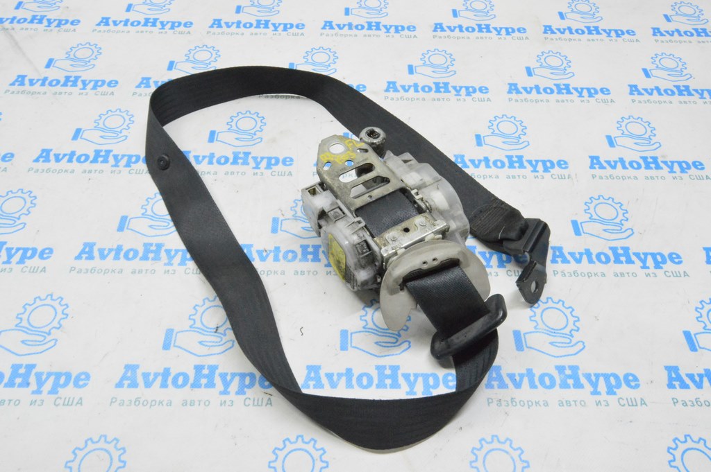 Водительский ремень безопасности Lexus RX350 RX450h 10-15 черн
