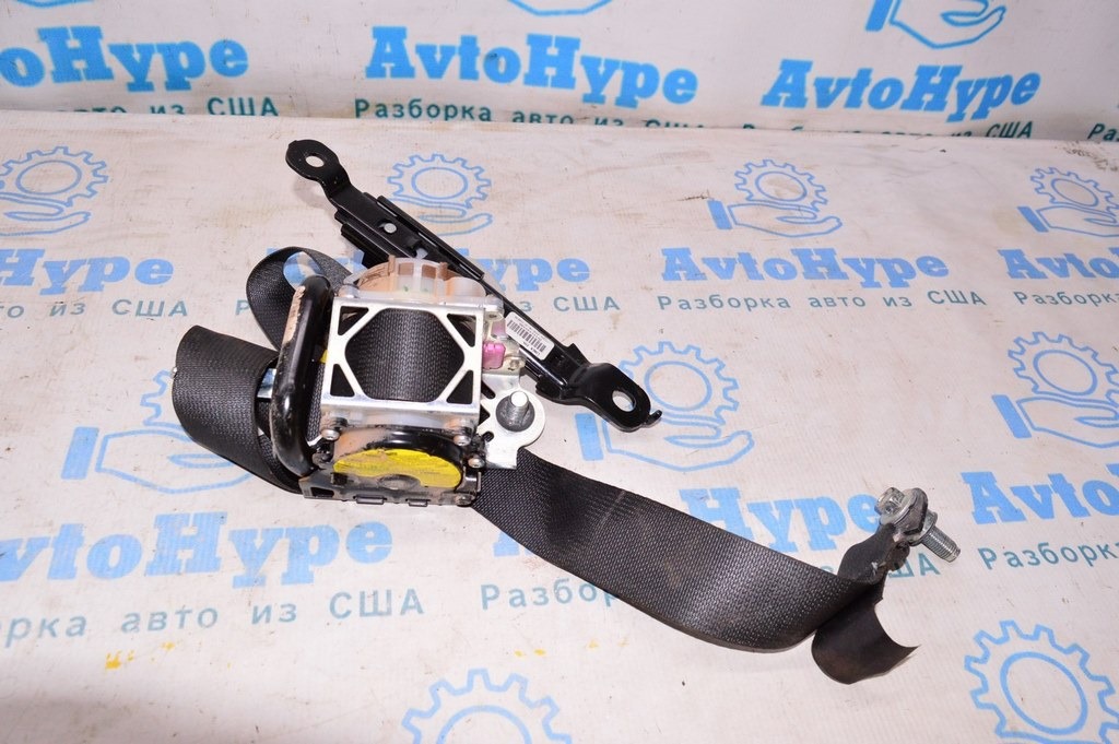 Водительский ремень безопасности Subaru Outback 15-19 черн (02) топляк — фото 2