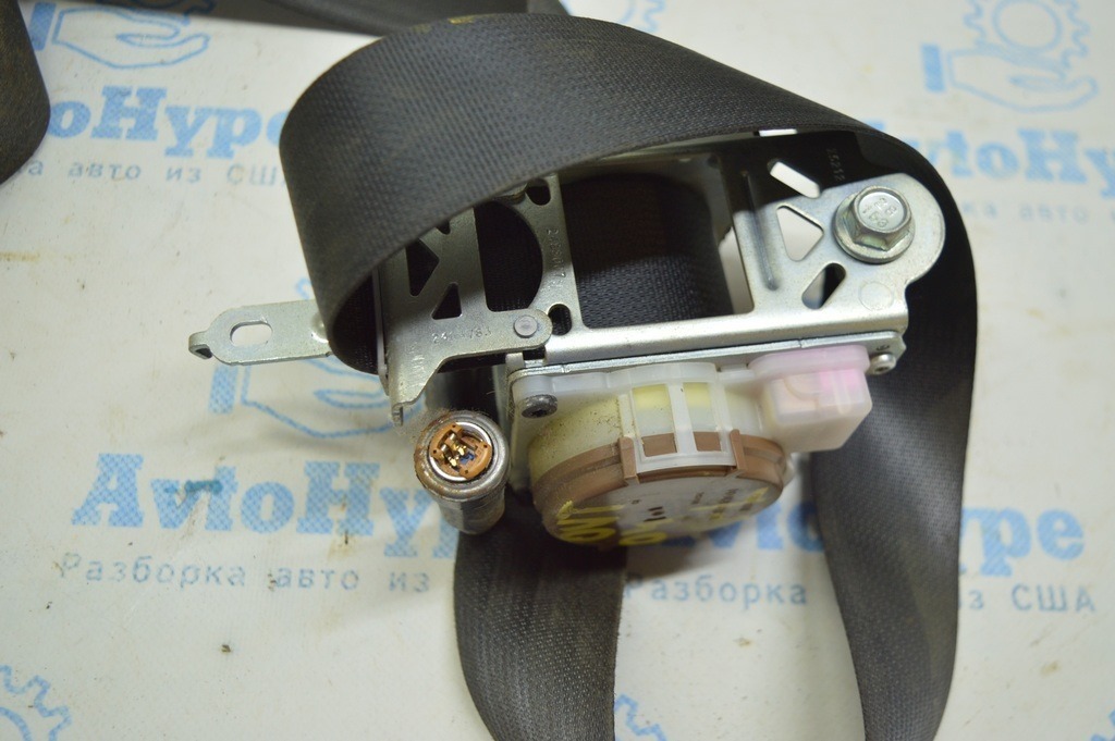Водительский ремень безопасности Subaru Outback 15-19 черн, стрельнувший (04) — фото 2