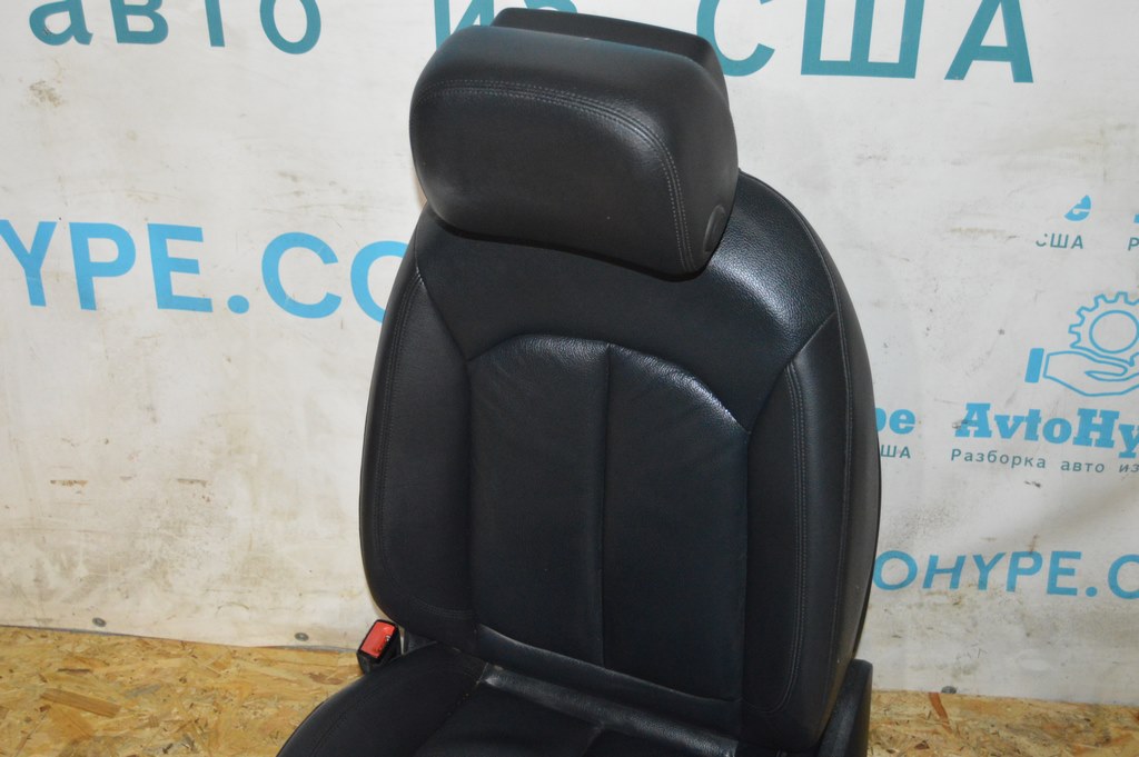 Водительское сидение Audi A3 8V 15-20 4d, 5d, кожа, электро, черное (02) — фото 2