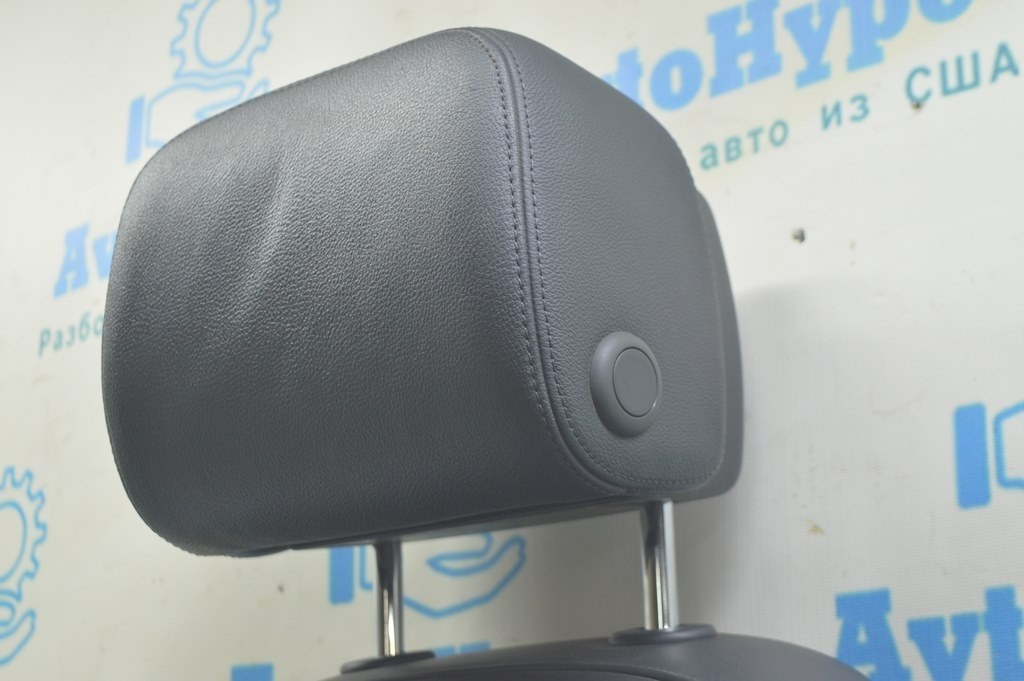 Водительское сидение Audi A6 C7 12-18 c airbag, кожа черн, без вентиляции, электро (01) — фото 3