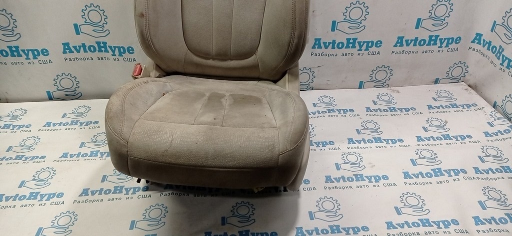 Водительское сидение Chrysler 200 15-17 Тряпка серая без airbag — фото 2