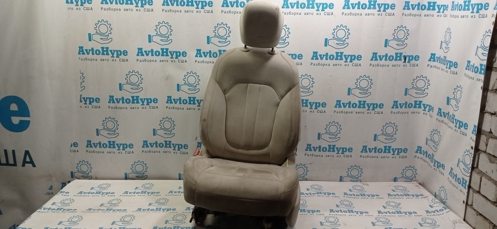 Водительское сидение Chrysler 200 15-17 Тряпка серая без airbag — фото 3