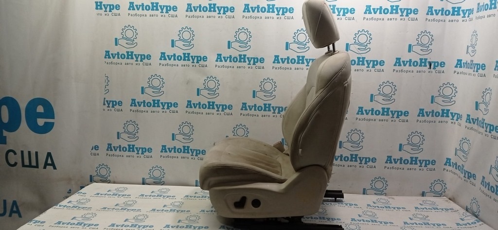 Водительское сидение Chrysler 200 15-17 Тряпка серая без airbag — фото 4