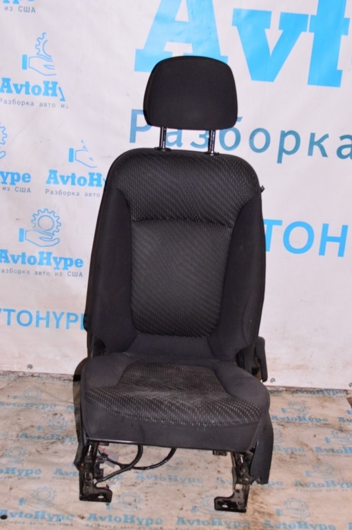 Водительское сидение Dodge Journey 11- черный тряпка (03)