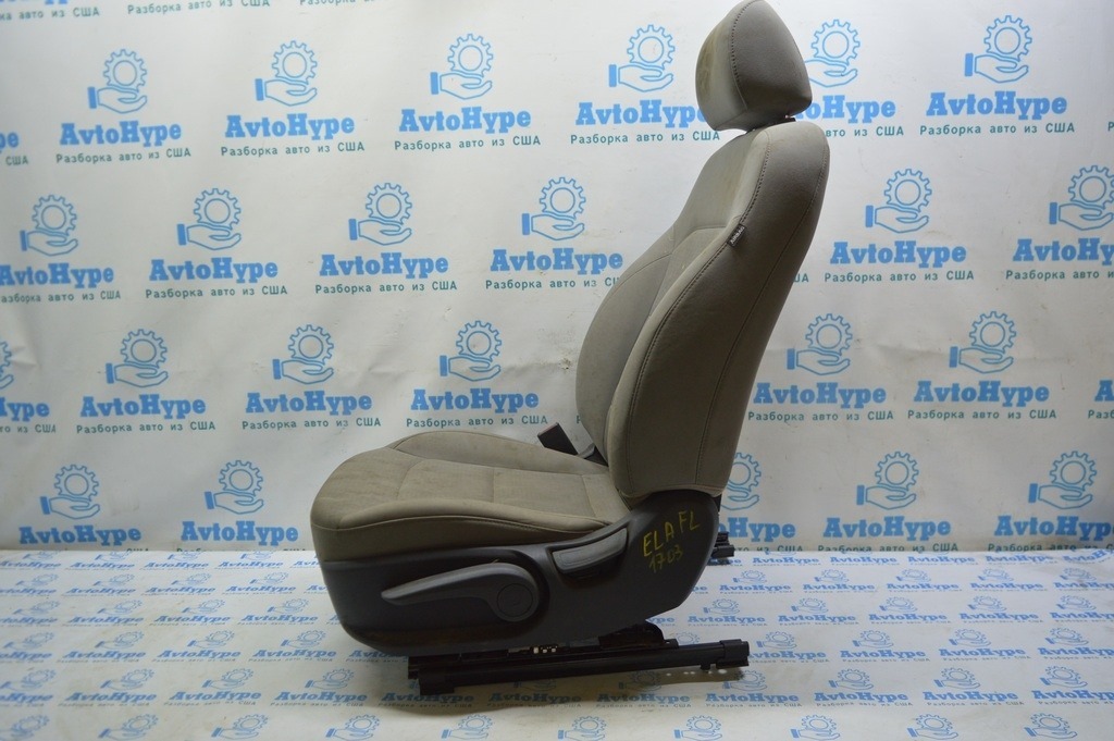 Водительское сидение Hyundai Elantra AD 17- без airbag, механич, тряпка сер (03) — фото 2