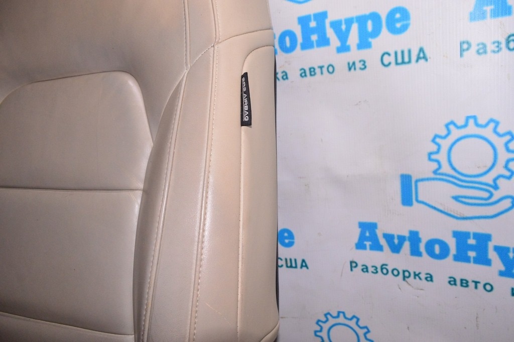 Водительское сидение Infiniti QX30 17- c airbag, электро, кожа беж (02) — фото 4