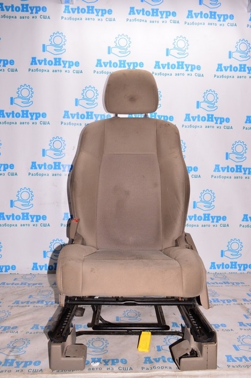 Водительское сидение Jeep Compass 11-16 тряпка корич (02) под химчистку