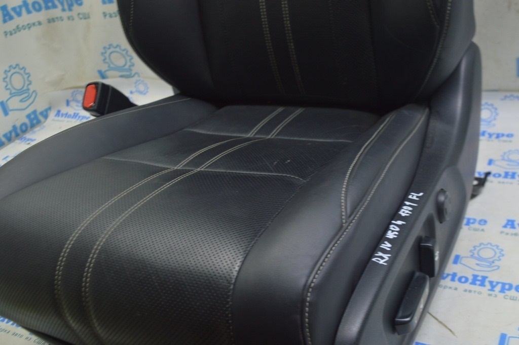 Водительское сидение (лев) Lexus RX350 RX450h 16-22 без airbag,кожа черн,электро (01) — фото 3