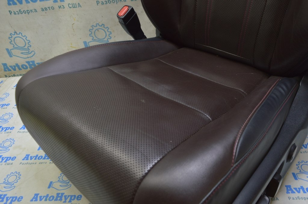 Водительское сидение (лев) Lexus RX350 RX450h 16-22 без airbag,кожа коричн,электро, венти (02) — фото 3