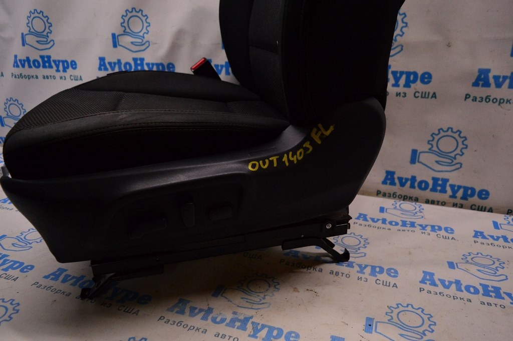 Водительское сидение Subaru Outback 15-19 без airbag, механич, тряпка черн (03) — фото 3