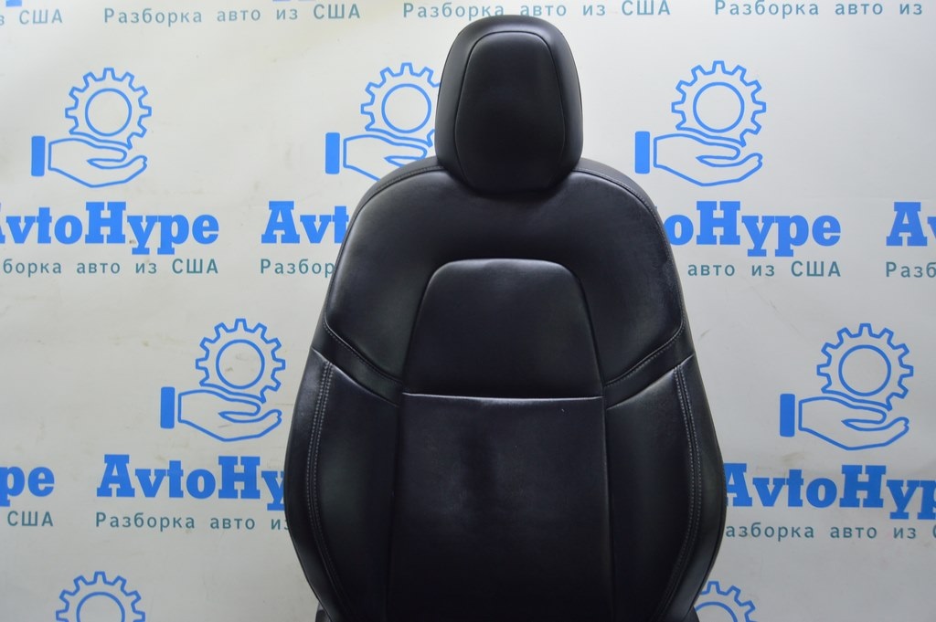 Водительское сидение Tesla Model 3 18- кожа чёрная, с airbag, электро с натяжителем (03) — фото 2