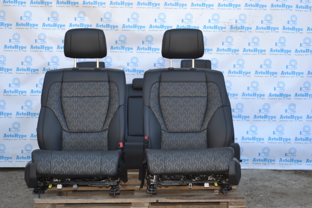 Водительское сидение с AIRBAG Toyota Tundra 22- кожа черн, электро, подогрев (01) — фото 2