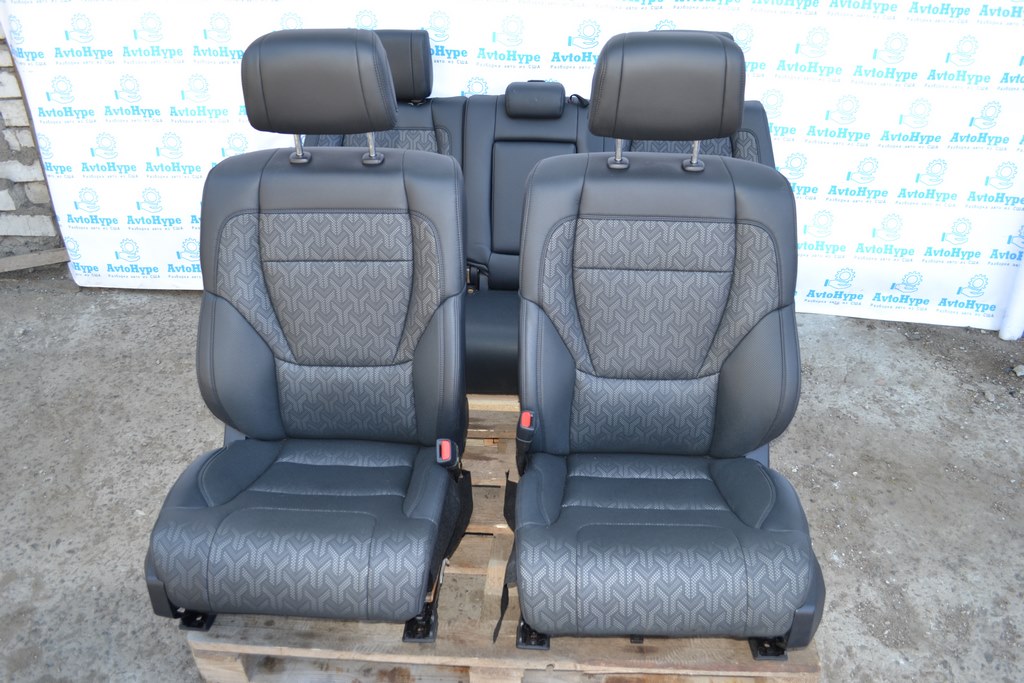 Водительское сидение с AIRBAG Toyota Tundra 22- кожа черн, электро, подогрев (01)