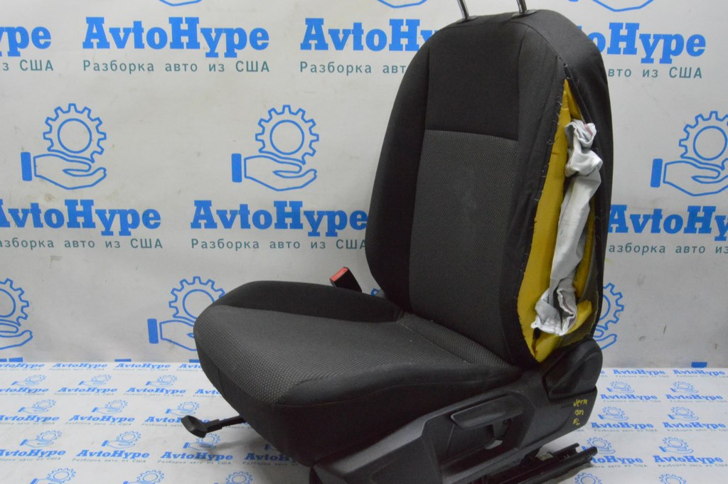 Водительское сидение VW Jetta 19- тряпка черн (02) механическое, стрельнувшее