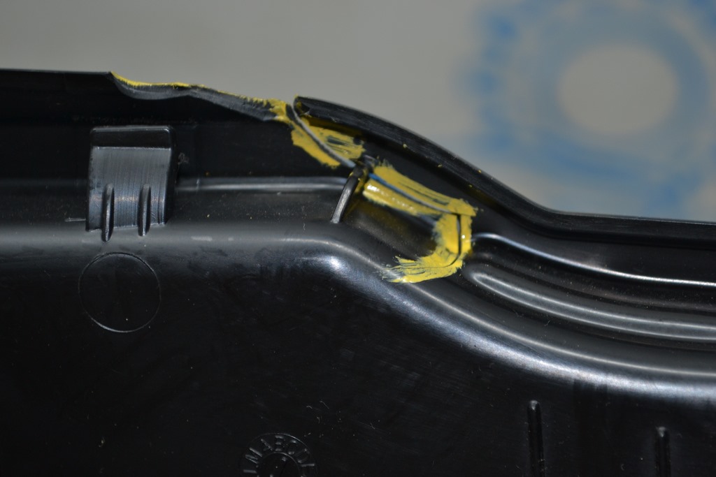 Водосток решетки дворников BMW 3 F30 12-18 тип 2 (03) деф — фото 3