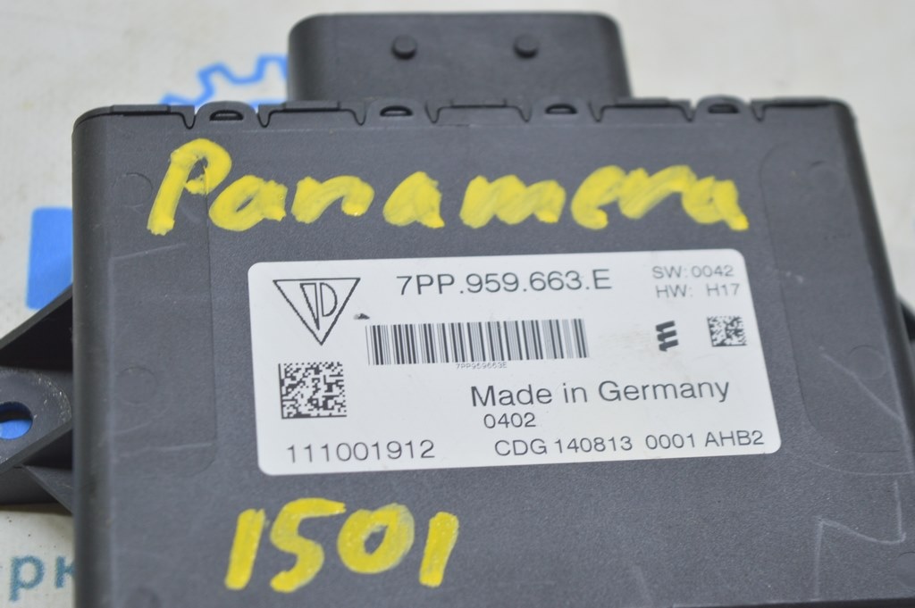 Voltage Converter Control Module Porsche Panamera 10-16 (01) — фото 2
