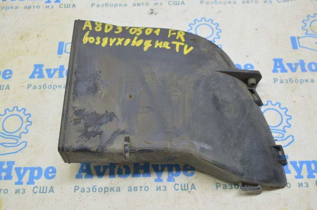 Воздухоприемник правый Audi A8 D3 03-09