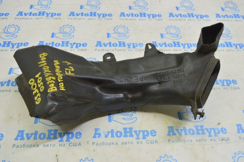 Воздуховод охлаждения тормозов левый Lexus GS300 GS350 GS430 GS450h 06-07