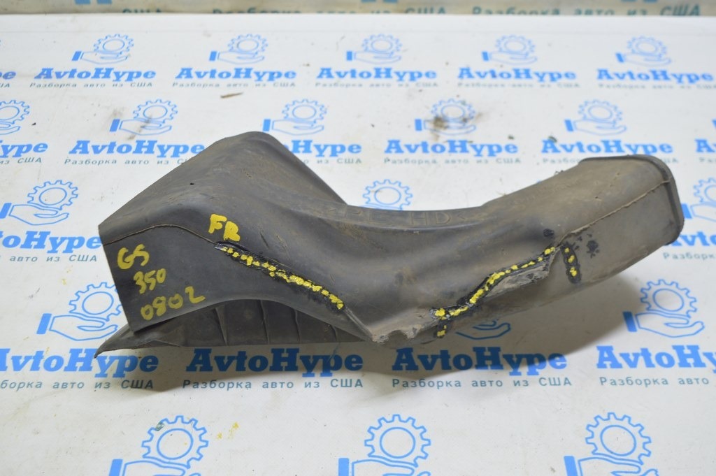 Воздуховод охлаждения тормозов правый Lexus GS300 GS350 GS430 GS450h 06-07 (02) деланная
