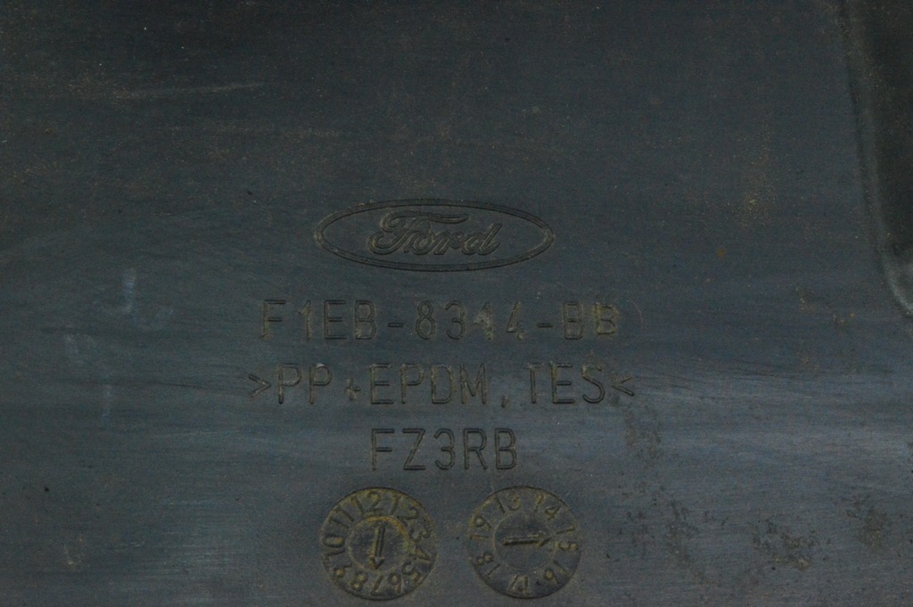 Воздуховод радиатора нижний Ford Focus mk3 15-18 2.0 рест (07) — фото 3