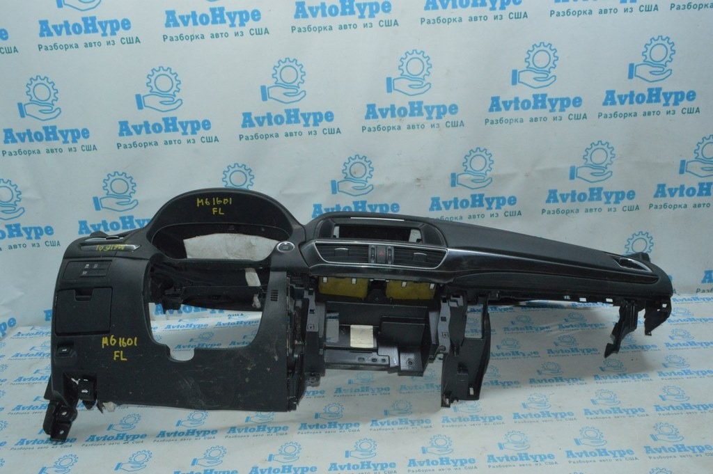 Воздуховод торпеды правый Mazda 6 13-15 черн GHP9-64-730A-02