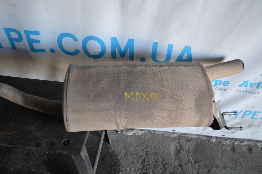 Выпускная трасса Acura MDX 16 примята — фото 3