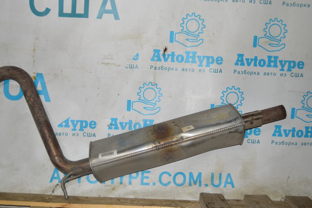 Выпускная трасса средняя часть с бочкой Skoda Octavia III A7 13-20 1.4т (01) — фото 2