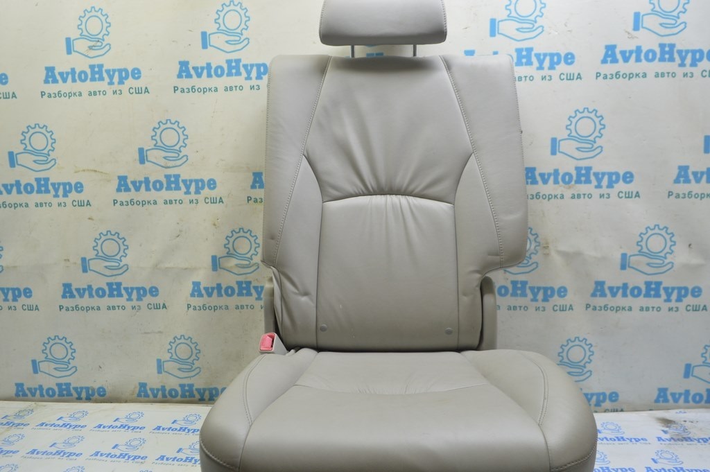 Заднее сидение левые Lexus RX300 RX330 RX350 RX400h 04-09 кожа серое (02)