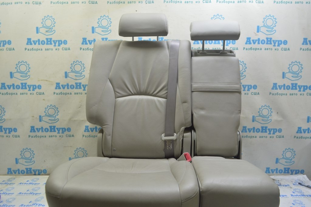 Заднее сидение правое Lexus RX300 RX330 RX350 RX400h 04-09 кожа серое (02) примято