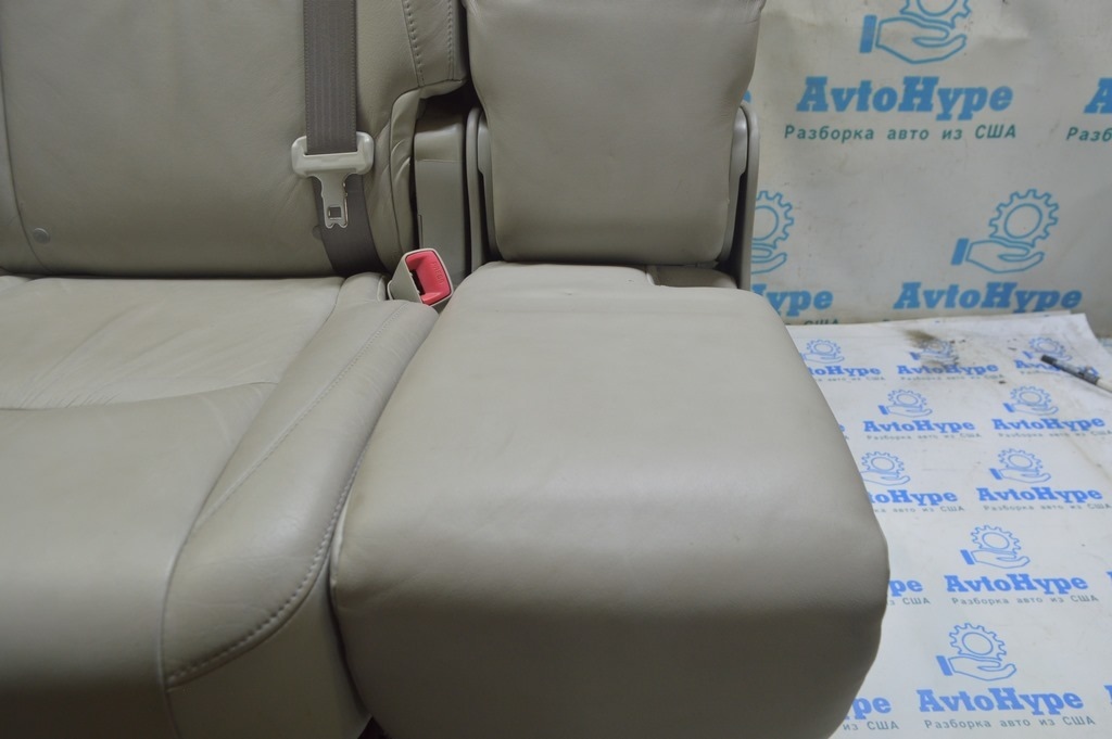 Заднее сидение правое Lexus RX300 RX330 RX350 RX400h 04-09 кожа серое (02) примято — фото 3