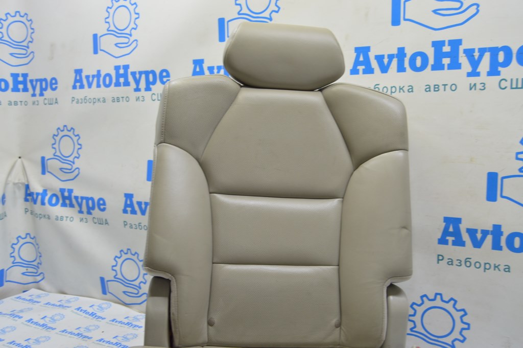 Задний ряд сидений (2 ряд) Acura MDX 07-09 кожа серый (01) — фото 2