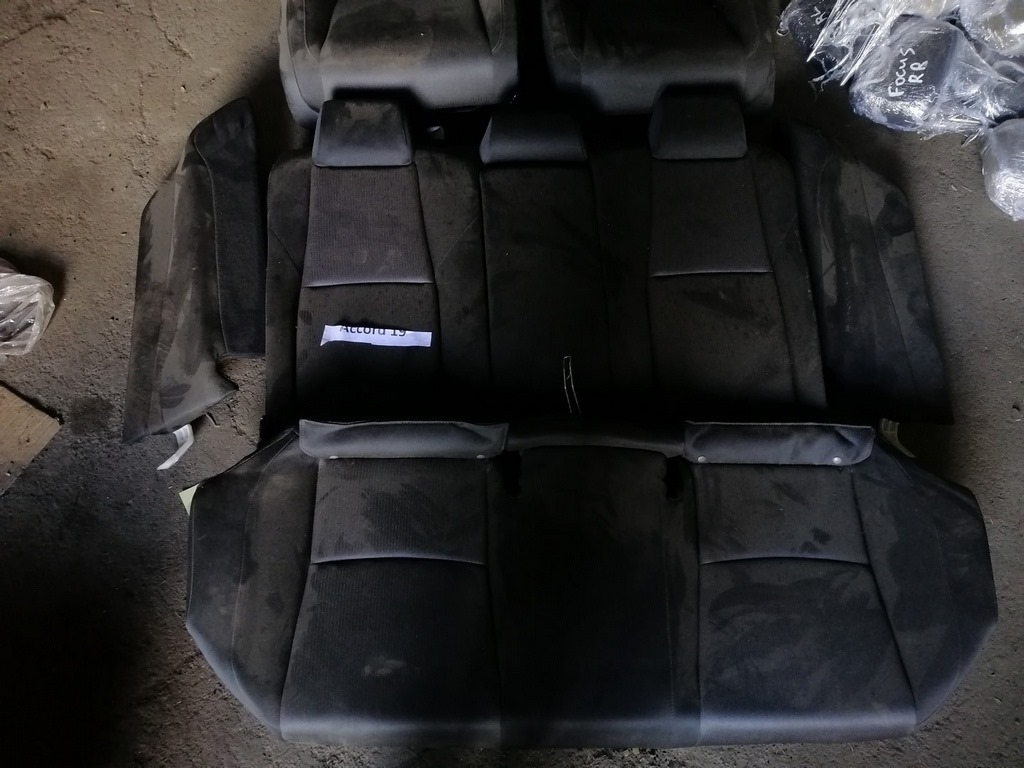 Задний ряд сидений (2 ряд) Honda Accord 18- тряпка черн