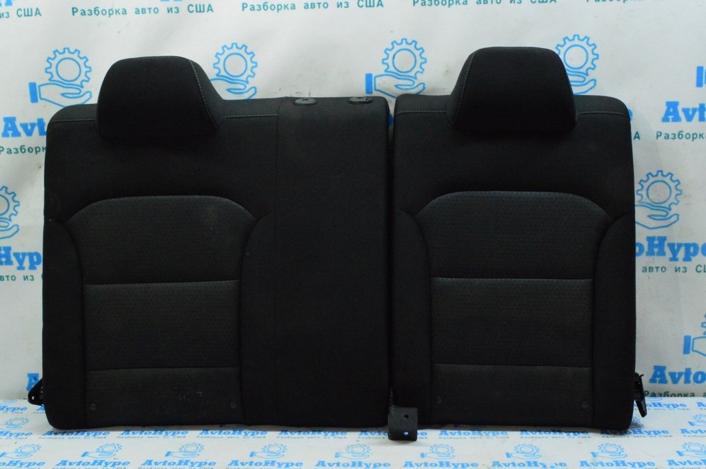 Задний ряд сидений (2 ряд) Hyundai Elantra AD 17- тряпка черн (02) — фото 2