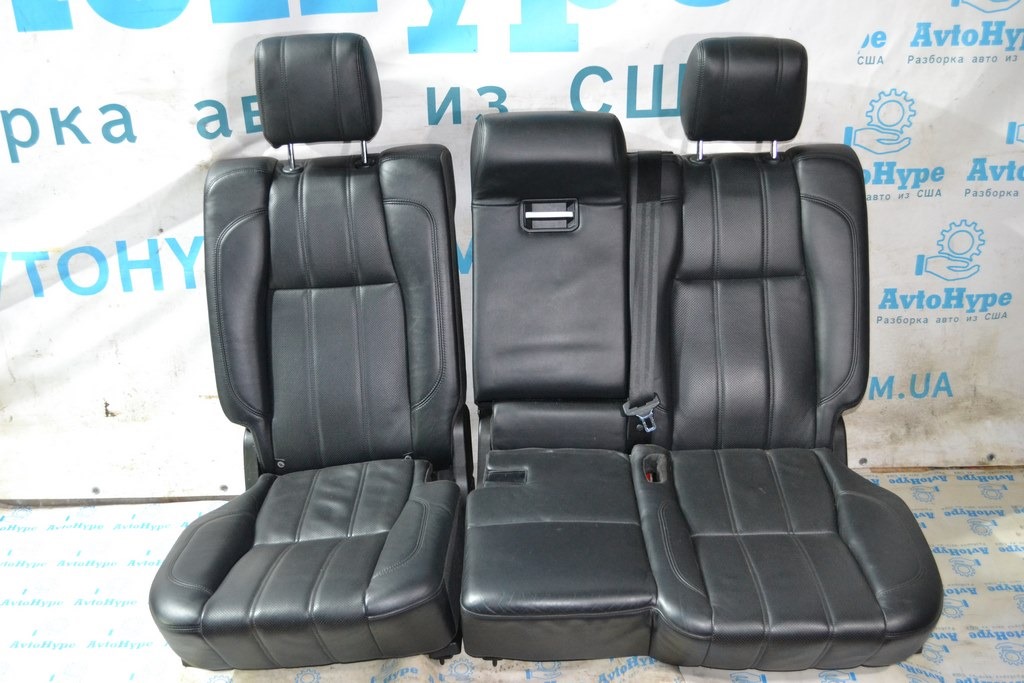 Задний ряд сидений (2 ряд) Land Rover Range Rover L405 13-17 кожа черн (01)