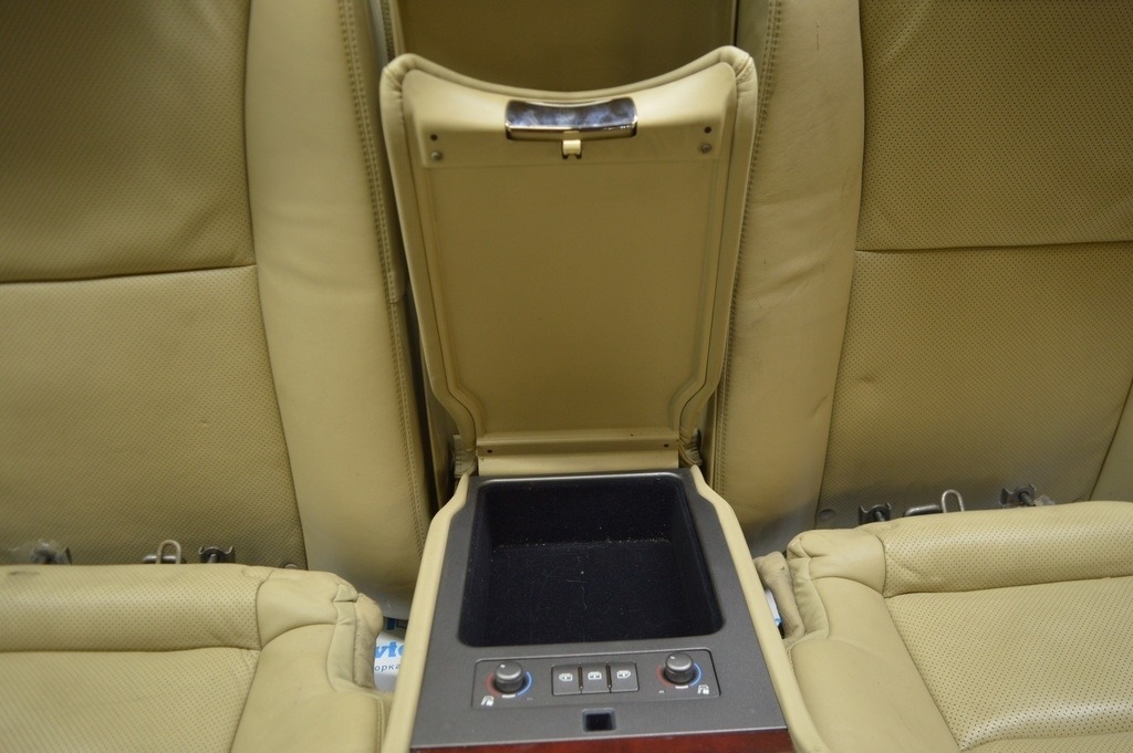 Задний ряд сидений (2 ряд) Lexus LS460 LS600h 07-12 беж кожа с регулировками в сборе (01) — фото 3