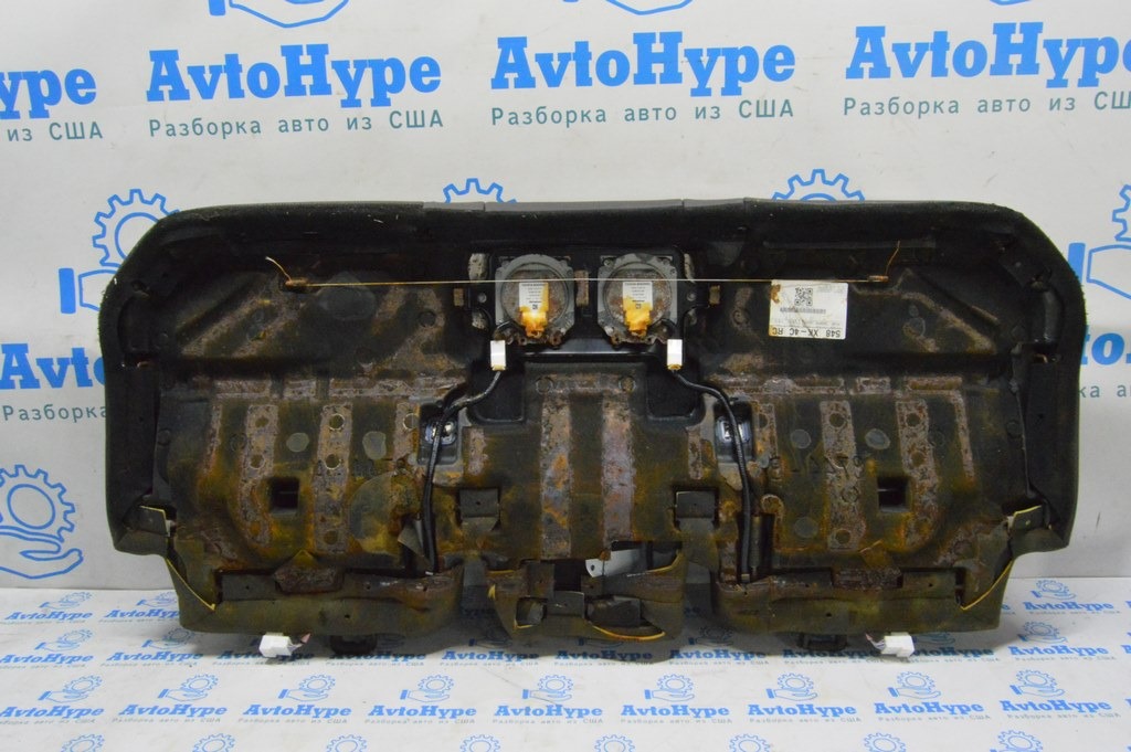 Задний ряд сидений (2 ряд) Lexus RX 350/350h/500h 23- кожа коричн, подогрев (01) ржавчина — фото 4