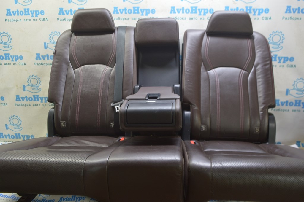 Задний ряд сидений 2 ряд Lexus RX350 RX450h 16-22 без airbag, механич, кожа коричн(02) дефект