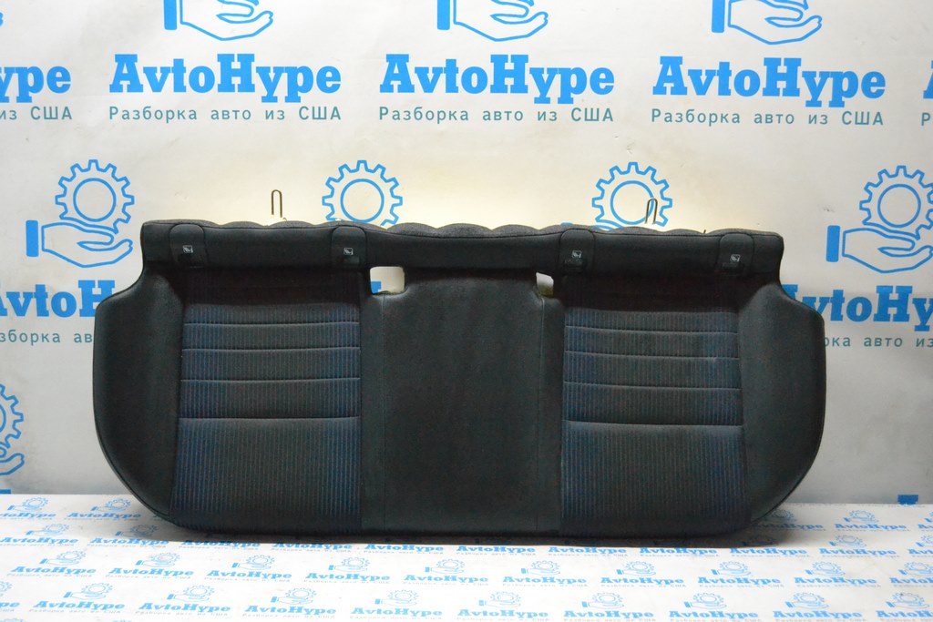 Задний ряд сидений (2 ряд) комбинированное кожа / тряпка Nissan Qashqai 21- (01) — фото 3