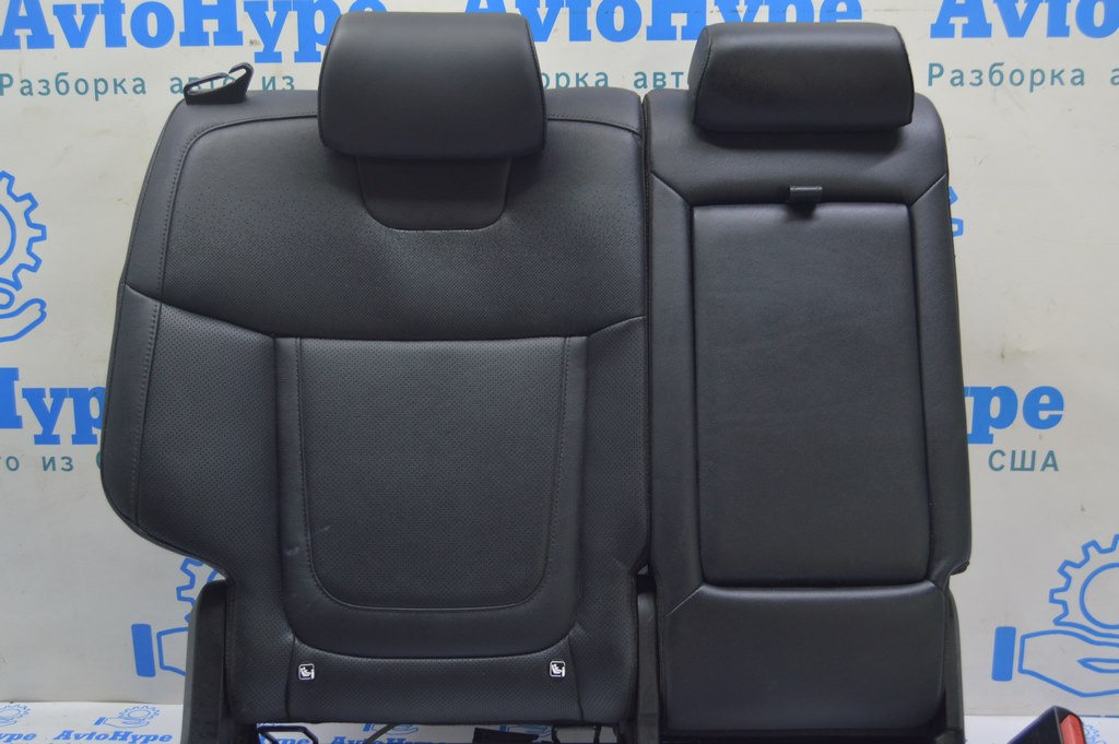 Задний ряд сидений (2 ряд) спинка правая Hyundai Tucson 22- кожа черн с подогревом (01) — фото 2