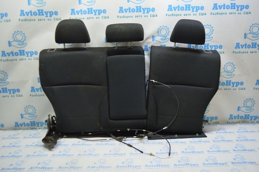 Задний ряд сидений (2 ряд) Subaru Outback 15-19 тряпка черн (04)