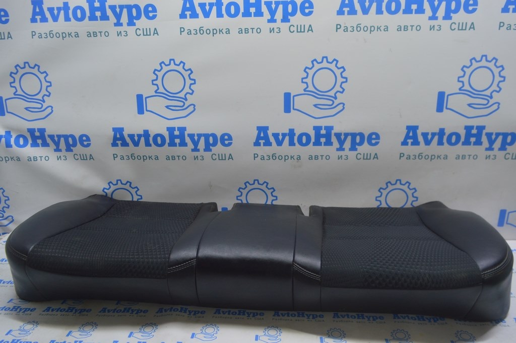 Задний ряд сидений (2 ряд) Toyota Camry v50 12-14 usa\euro черн SE комбинированное (03)