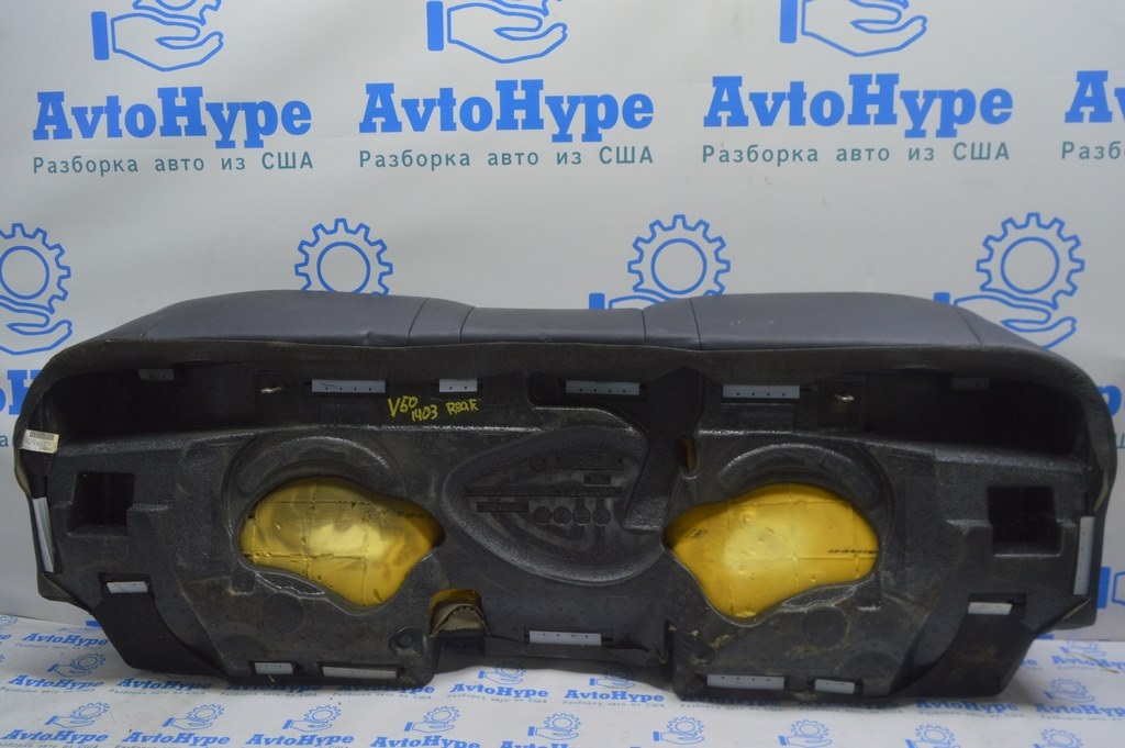 Задний ряд сидений (2 ряд) Toyota Camry v50 12-14 usa\euro черн SE комбинированное (03) — фото 4